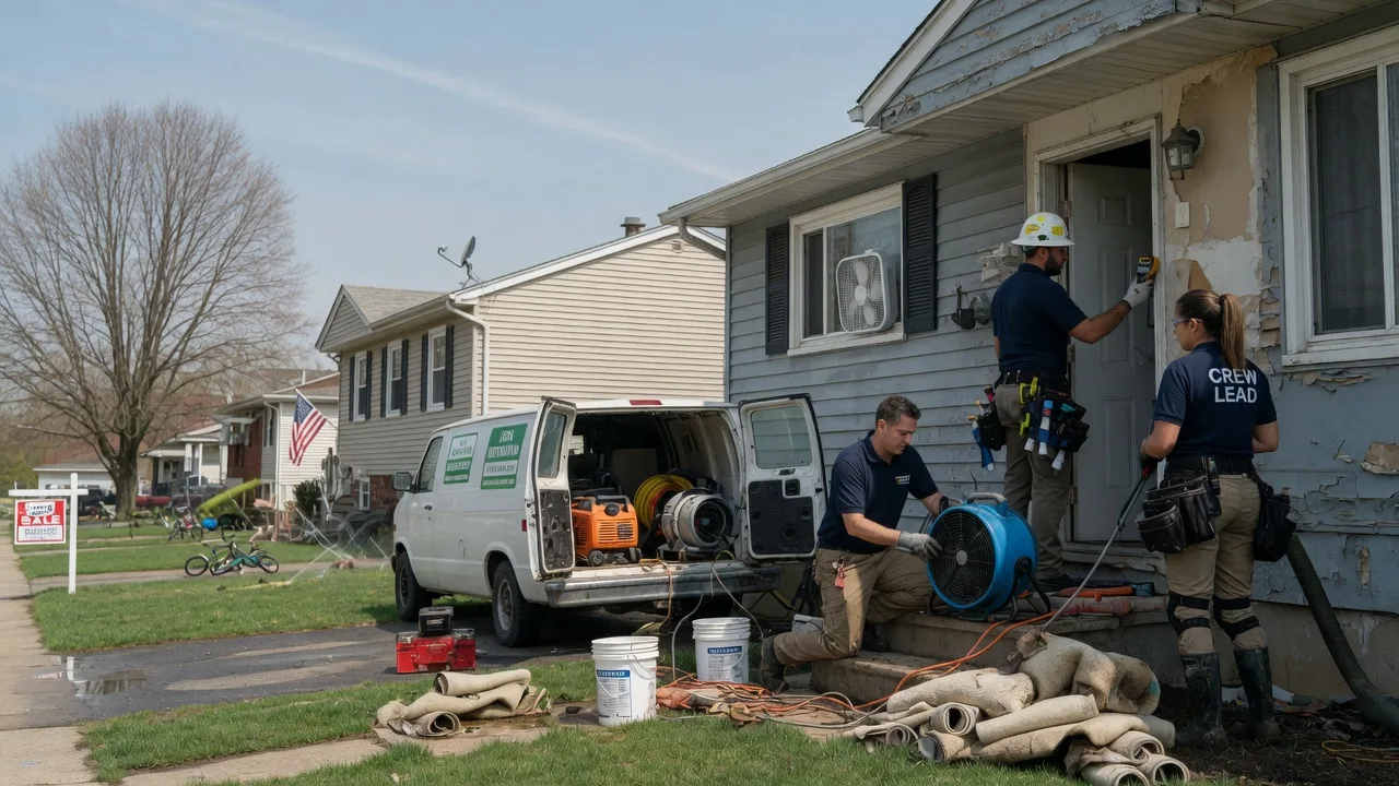 Flood Cleanup in Saint Cloud, WI near me