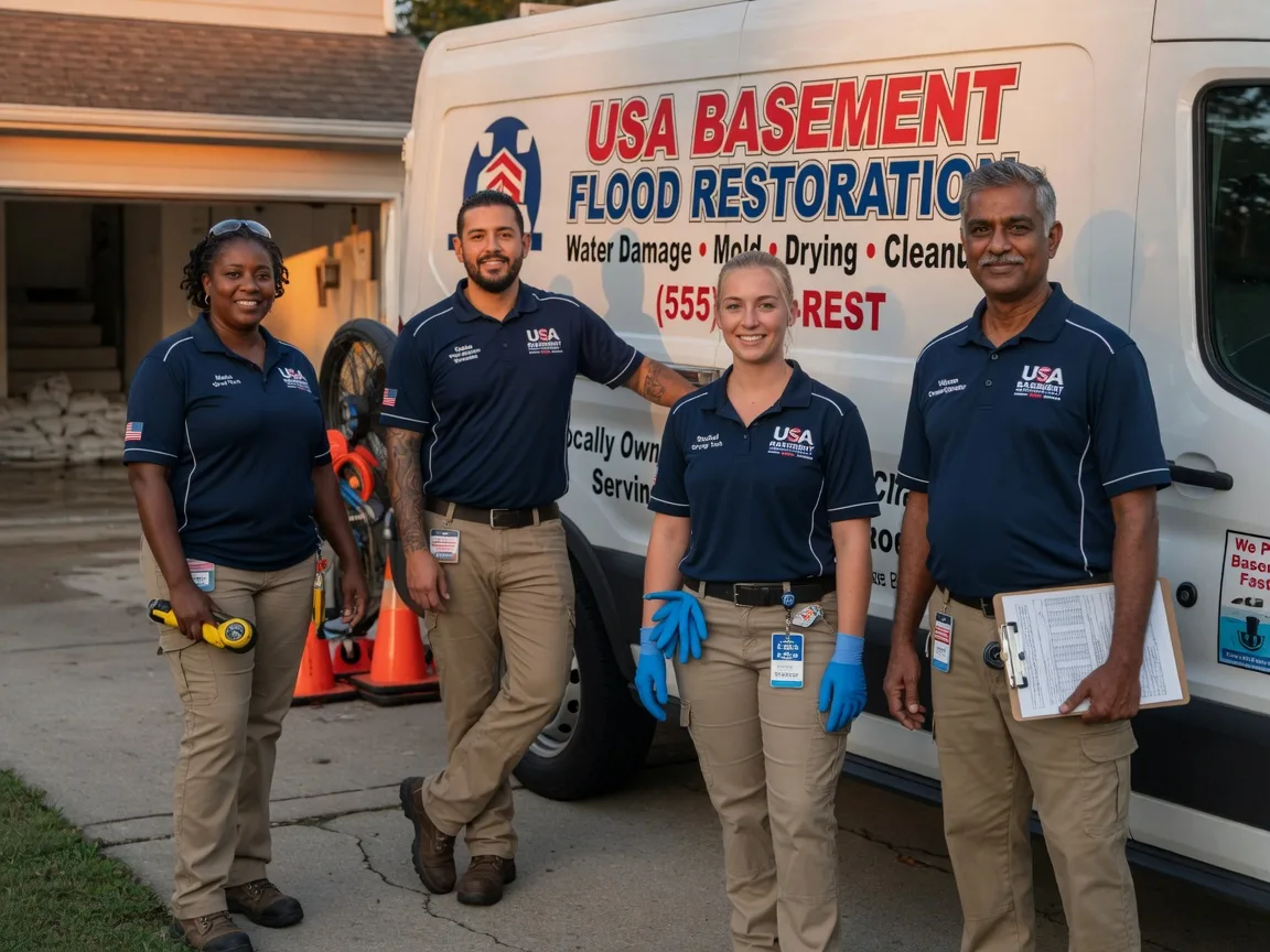 Basement Flood Cleanup company in Saint Cloud, WI