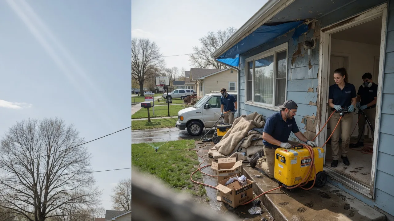 Basement Flood Cleanup in Saint Cloud, WI near me
